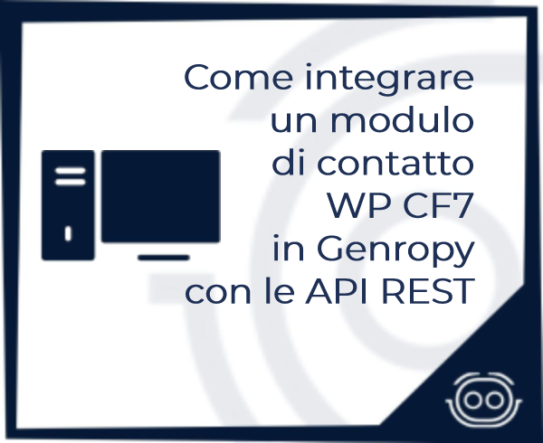 Come integrare un modulo di contatto Wordpress CF7 in Genropy con le API REST